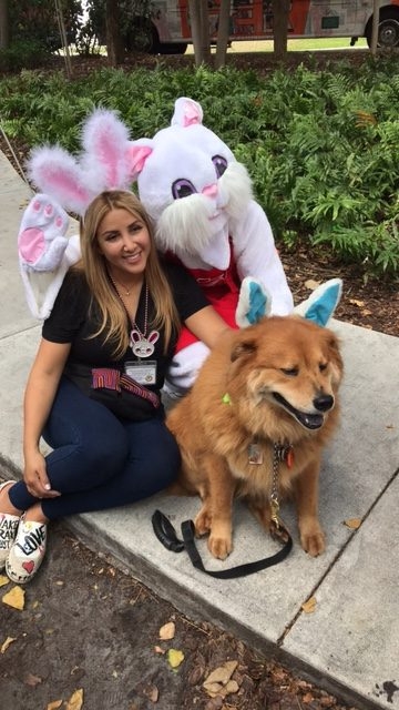 Easter Day at Ronald McDonald House | Ale Ramos Therapy Animals