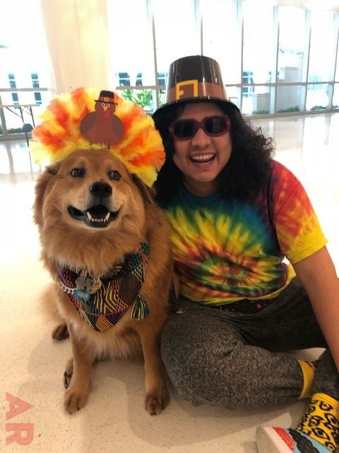 Halloween at Nicklaus Children’s Hospital | Ale Ramos Therapy Animals