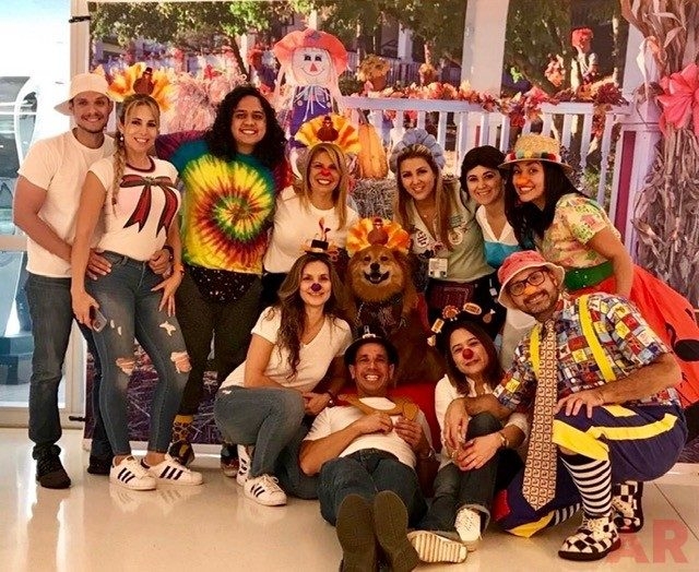 Halloween at Nicklaus Children’s Hospital | Ale Ramos Therapy Animals