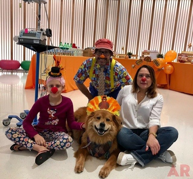 Halloween at Nicklaus Children’s Hospital | Ale Ramos Therapy Animals