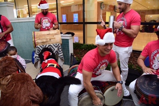 Santa Paws at Nicklaus Children’s Hospital | Ale Ramos Therapy Animals