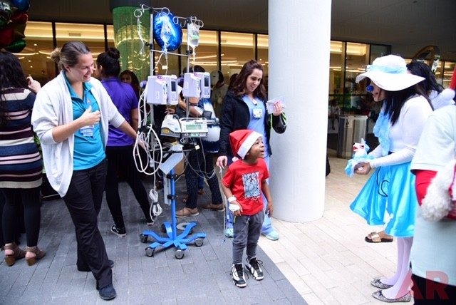 Santa Paws at Nicklaus Children’s Hospital | Ale Ramos Therapy Animals