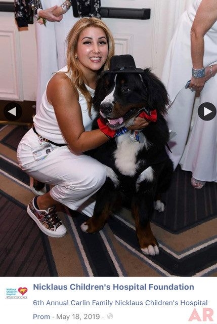 6th Annual Carlin Prom Night by Nicklaus Children’s Hospital | Ale Ramos Therapy Animals