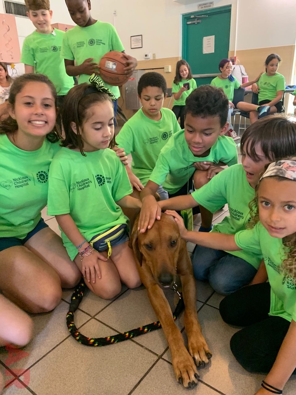 Camp Roaring Sun by Nicklaus Children’s Hospital | Ale Ramos Therapy Animals