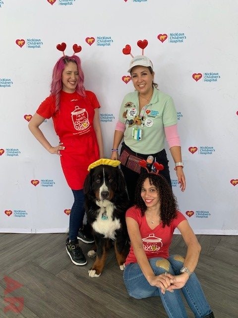 Cardiology event + family reunion by Nicklaus Children’s Hospital | Ale Ramos Therapy Animals