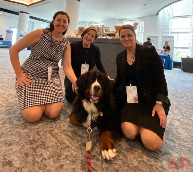 Special Host Apollo Tag Company Event | Ale Ramos Therapy Animals