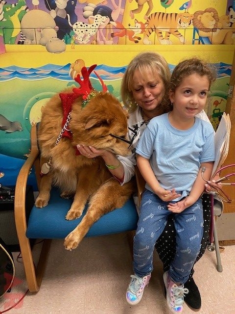 Event Santa Claus by Nicklaus Children’s Hospital | Ale Ramos Therapy Animals