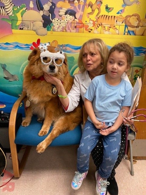 Event Santa Claus by Nicklaus Children’s Hospital | Ale Ramos Therapy Animals