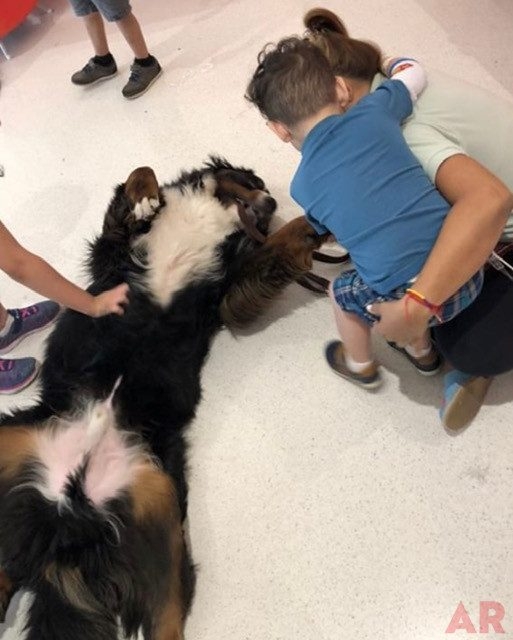 Mothers Day Celebration at Nicklaus Children’s Hospital | Ale Ramos Therapy Animals