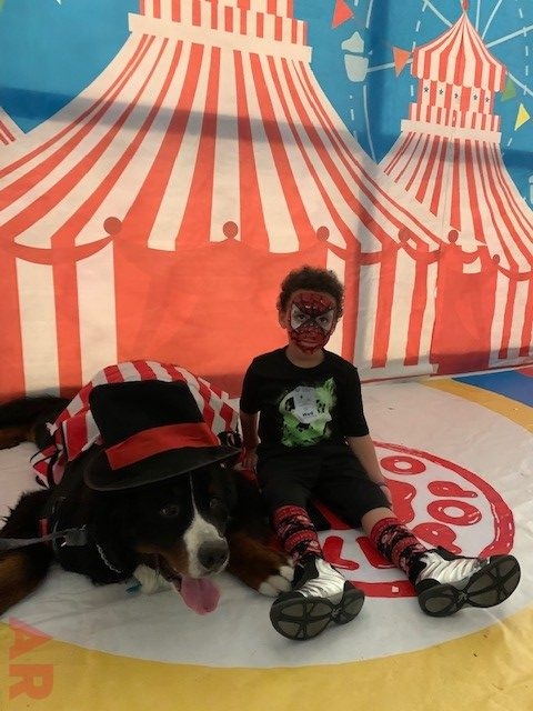 Radio Lollipop Birthday Party at Nicklaus Children’s Hospital | Ale Ramos Therapy Animals