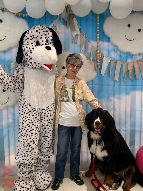 Red Nose Day celebration at Nicklaus Children’s Hospital | Ale Ramos Therapy Animals