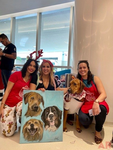 Santa Paws | Ale Ramos Therapy Animals
