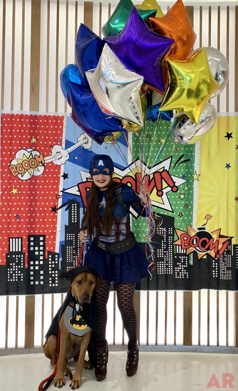 Superhero Day at Nicklaus Children’s Hospital | Ale Ramos Therapy Animals
