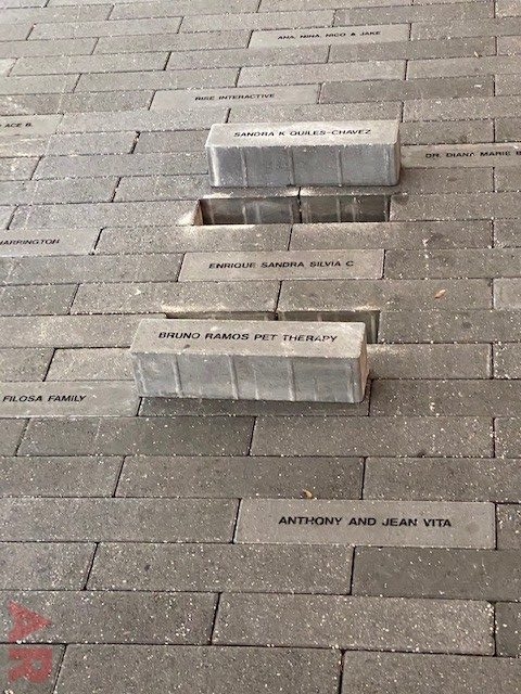 Tribute Bricks Celebration | Ale Ramos Therapy Animals