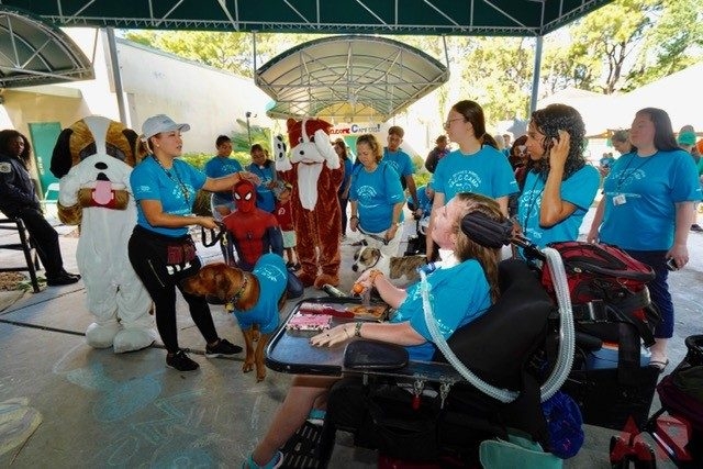 VACC Camp by Nicklaus Children’s Hospital | Ale Ramos Therapy Animals