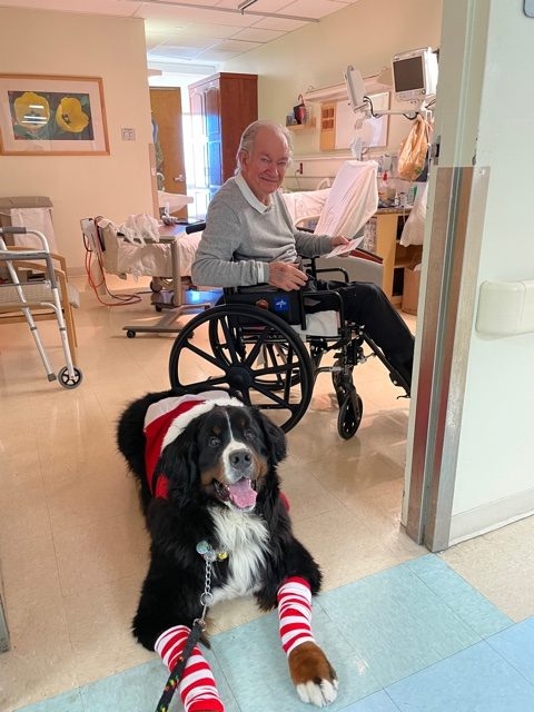 Mercy Hospital visit | Ale Ramos Therapy Animals