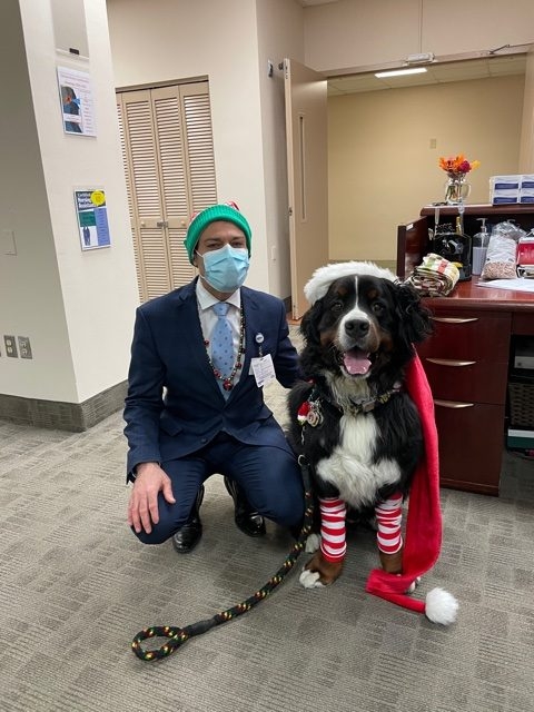 Mercy Hospital visit | Ale Ramos Therapy Animals