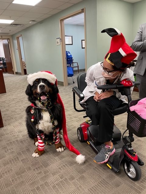 Mercy Hospital visit | Ale Ramos Therapy Animals