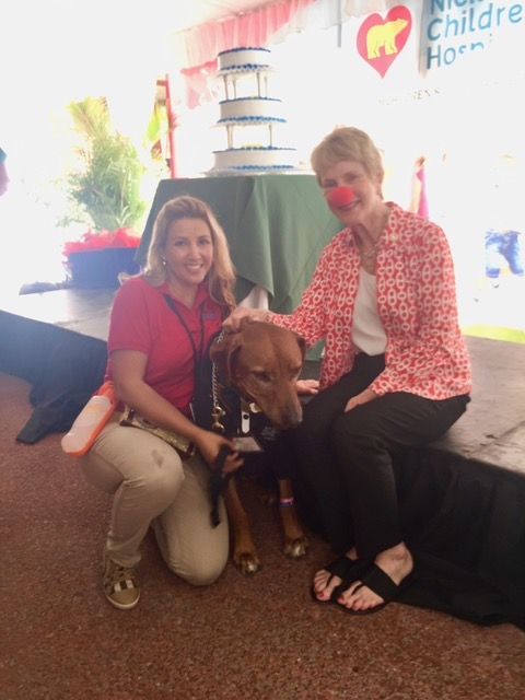 Barbara Nicklaus «Nicklaus Children's Hospital» | Ale Ramos Therapy Animals