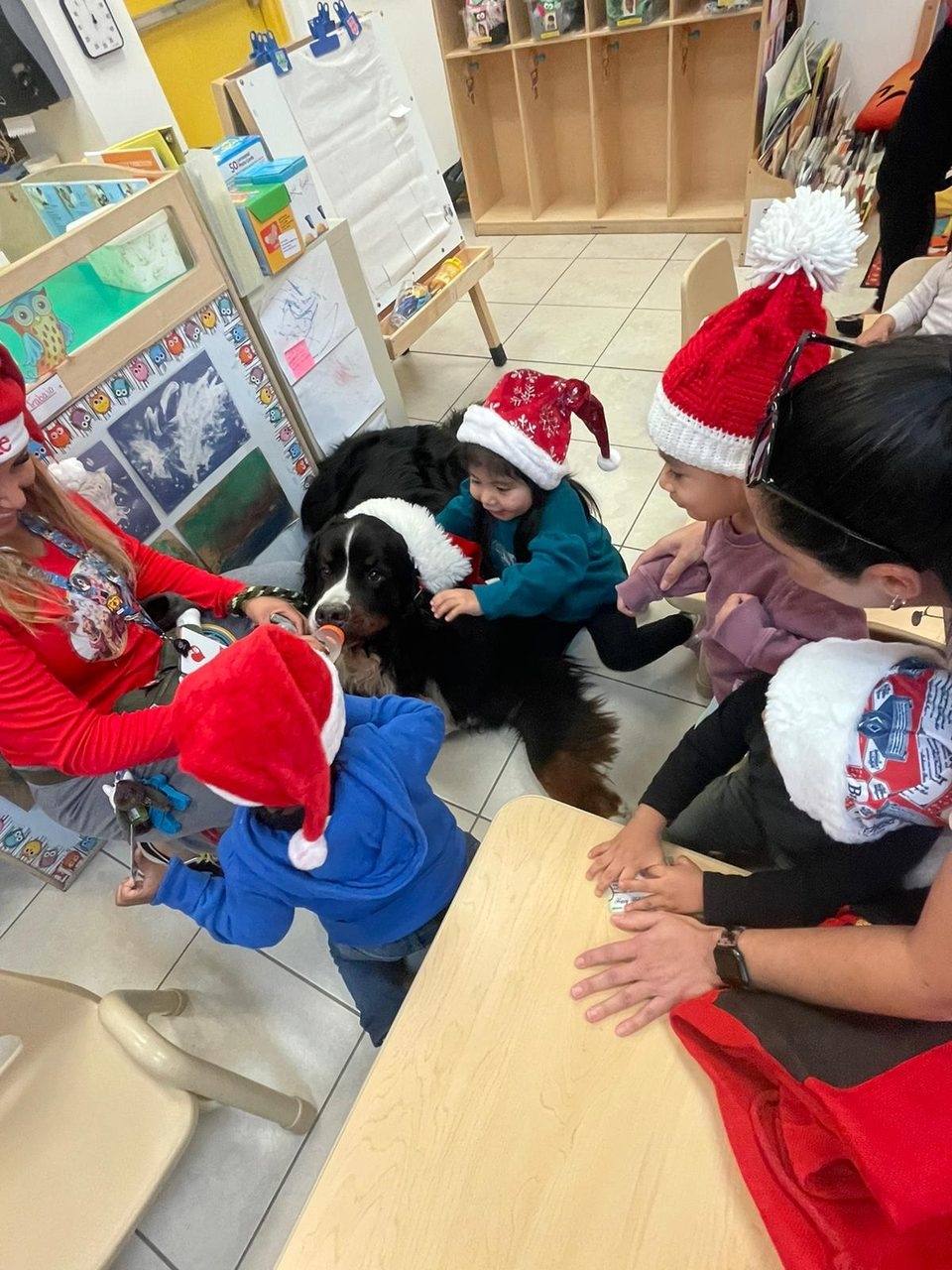 Christmas Donation at Le Jardin by Meraki Wellness | Ale Ramos Therapy Animals
