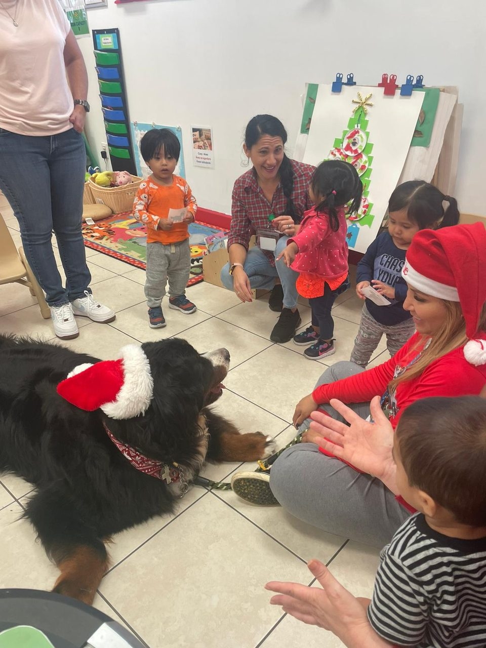 Christmas Donation at Le Jardin by Meraki Wellness | Ale Ramos Therapy Animals