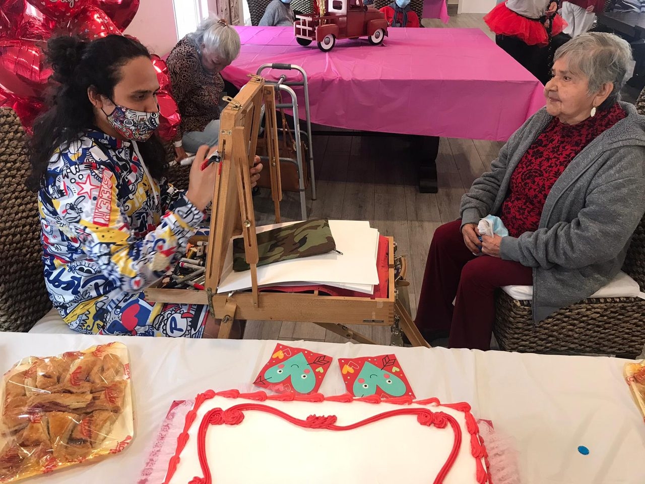 Elder Care 2 y 3 Station “Salmo 23” | Ale Ramos Therapy Animals