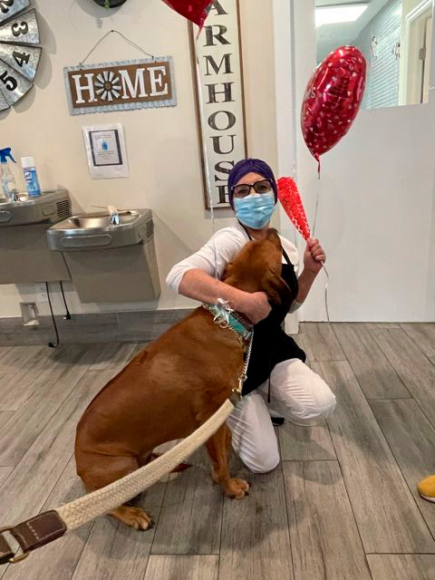 Elder Care “Salmo 23”Valentine Event | Ale Ramos Therapy Animals