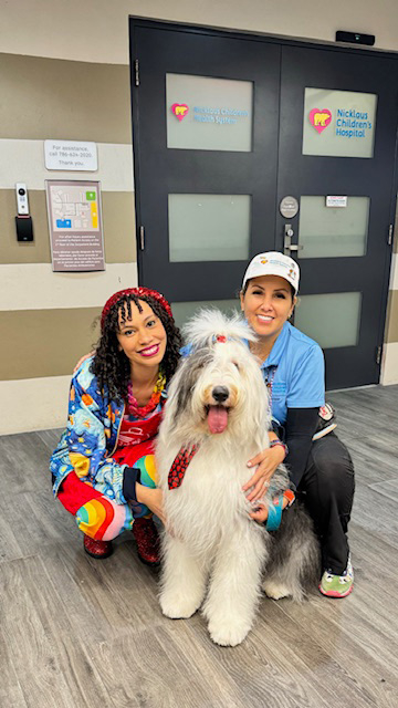 Heart Reunion Family at Nicklaus Children’s Hospital - February 19, 2024 | Ale Ramos Therapy Animals