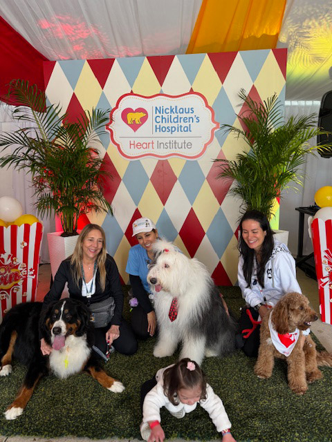 Heart Reunion Family at Nicklaus Children’s Hospital - February 19, 2024 | Ale Ramos Therapy Animals