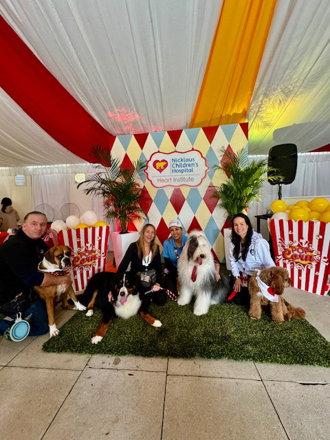 Heart Reunion Family at Nicklaus Children’s Hospital - February 19, 2024 | Ale Ramos Therapy Animals