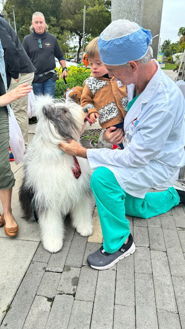 Heart Reunion Family at Nicklaus Children’s Hospital - February 19, 2024 | Ale Ramos Therapy Animals