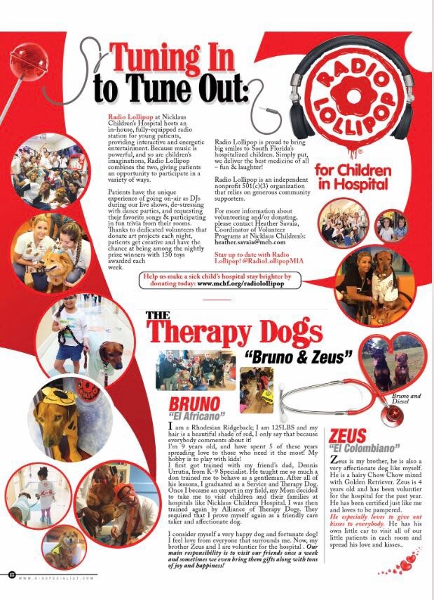 K9 Celebrities 2017 | Ale Ramos Therapy Animals