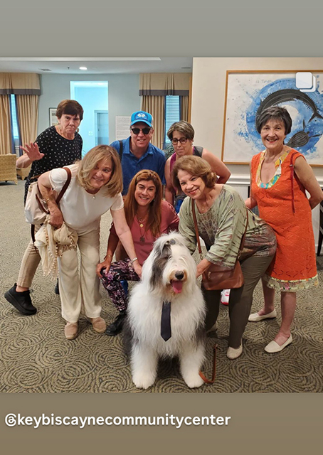 Key Biscayne Community Center | Alexandra Ramos Therapy Animals