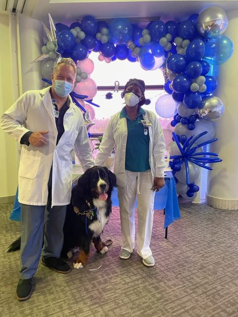 Lung Cancer Event at Mount Sinai Hospital | Ale Ramos Therapy Animals