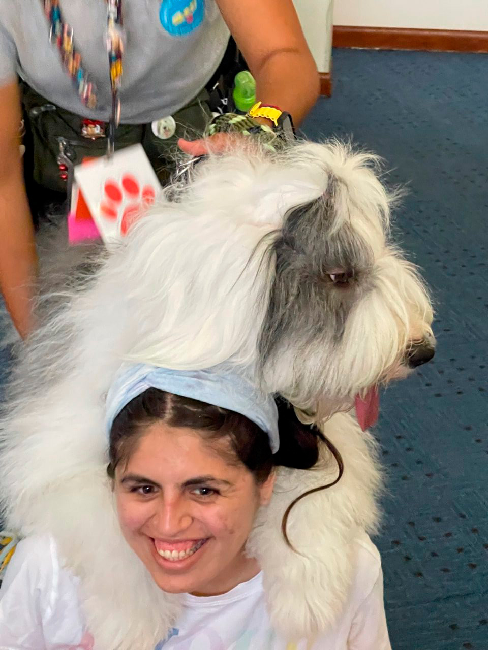 Marian Center visit by Thor | Ale Ramos Therapy Animals