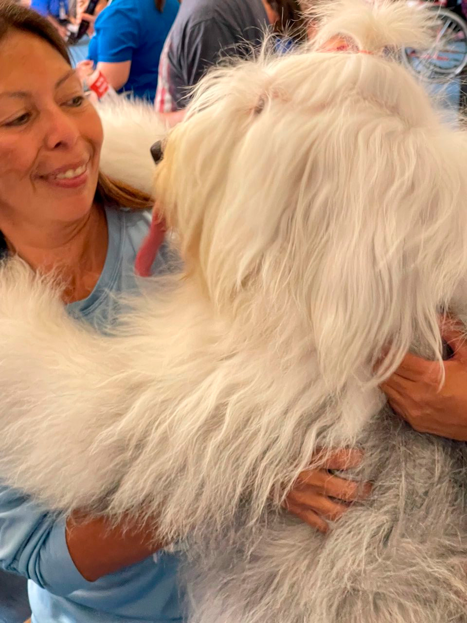 Marian Center visit by Thor | Ale Ramos Therapy Animals