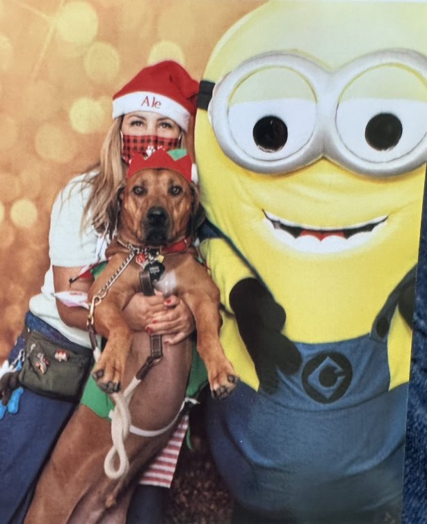 Odin at Michael Fux Event | Ale Ramos Therapy Animals