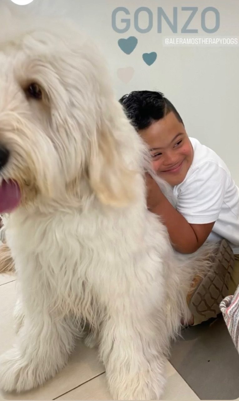 Our Pride Academy visit by Apollo | Ale Ramos Therapy Animals