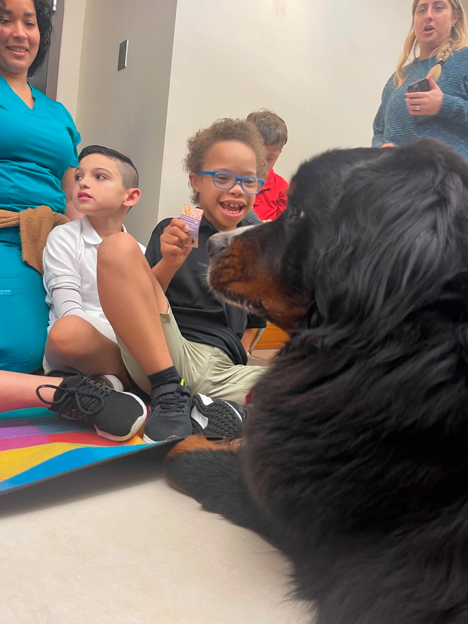 Our Pride Academy visit by Apollo | Ale Ramos Therapy Animals