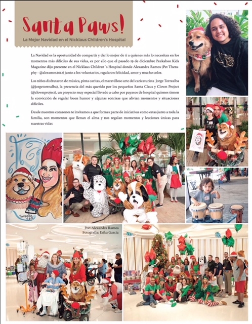 Peekaboo Kids Magazine / Edition February – March 2018 | Ale Ramos Therapy Animals