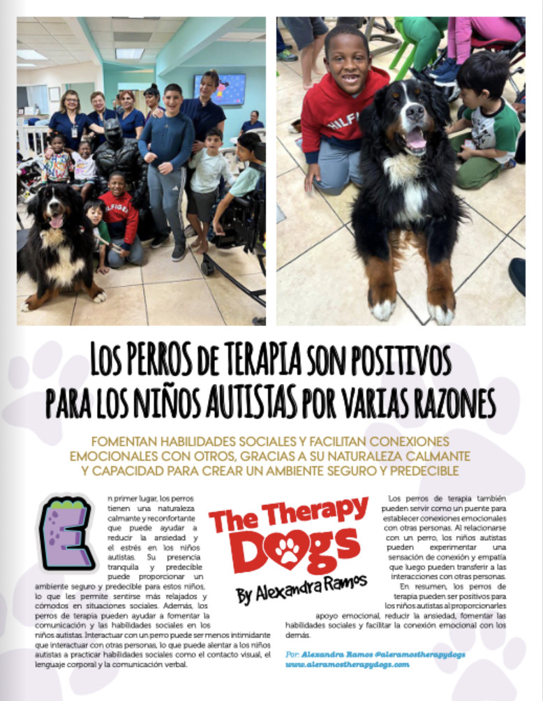 Peekaboo / Beneficios Positivos de los Perros de Terapia | Alexandra Ramos Therapy Animals