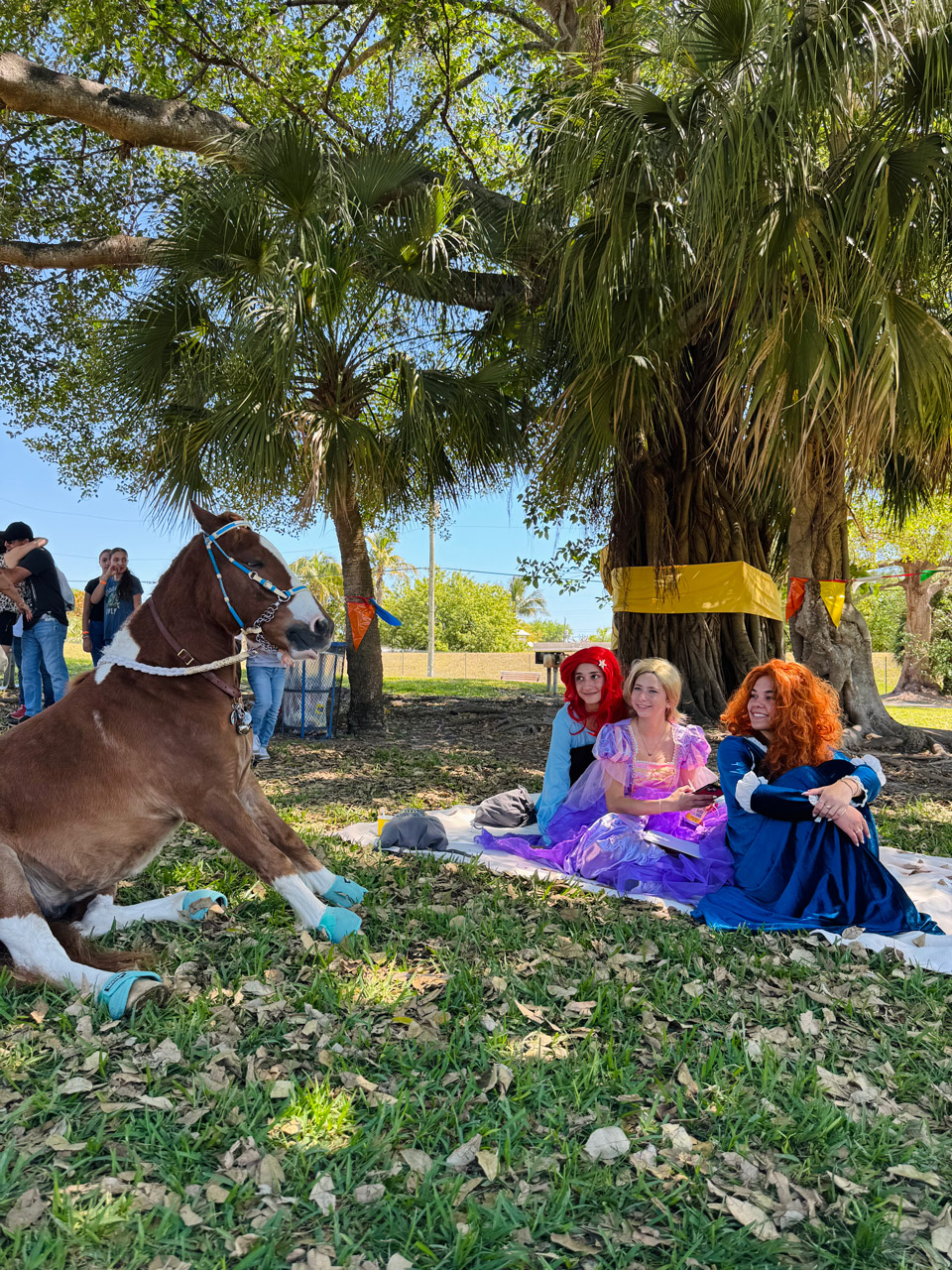 Pegasus at Super Heroe event - March 8, 2025 | Ale Ramos Therapy Animals