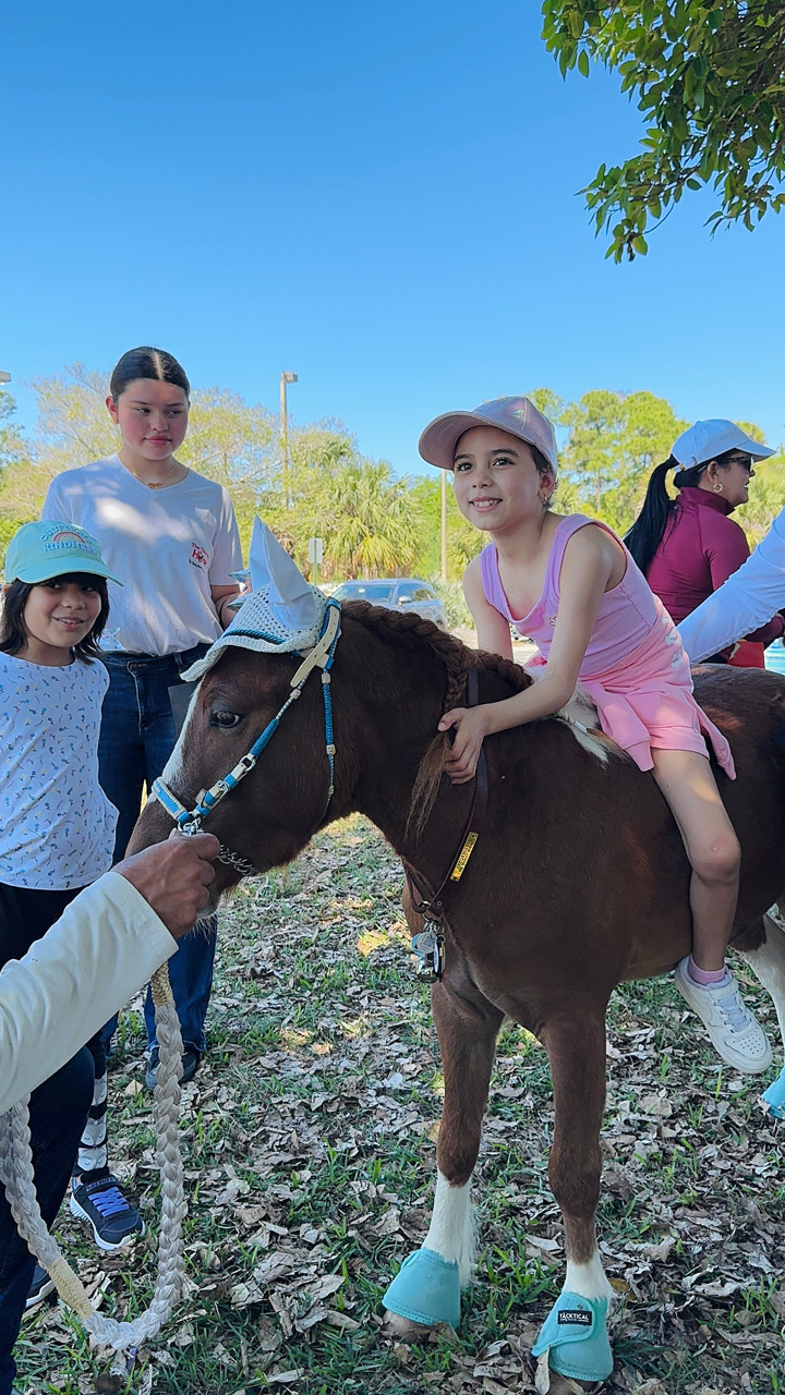 Pegasus at Super Heroe event - March 8, 2025 | Ale Ramos Therapy Animals