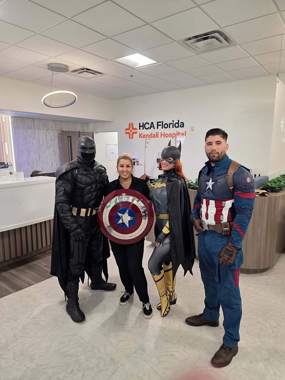 Pegasus visit Florida Kendall Hospital - April 17, 2025 | Ale Ramos Therapy Animals