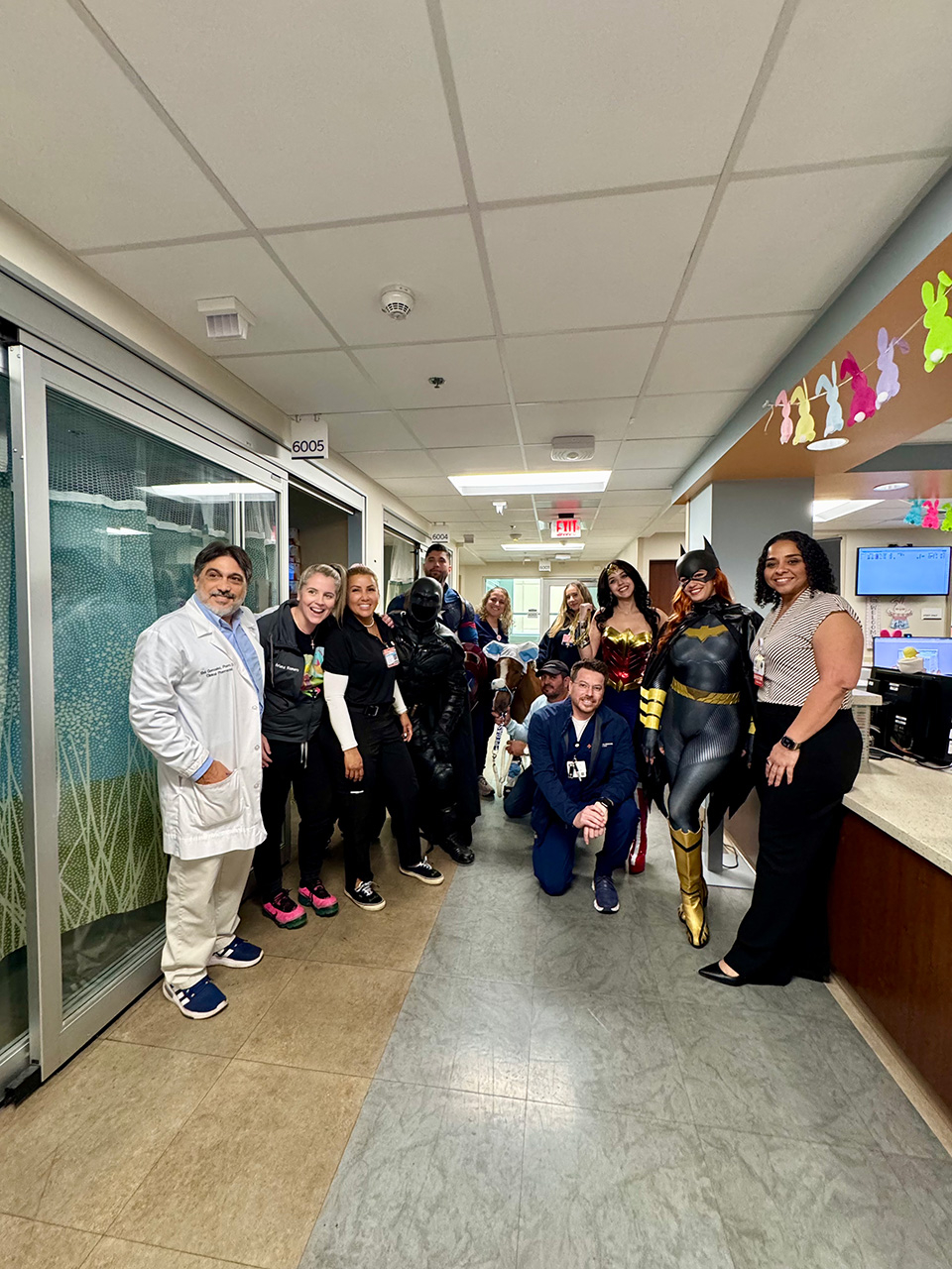 Pegasus visit Florida Kendall Hospital - April 17, 2025 | Ale Ramos Therapy Animals