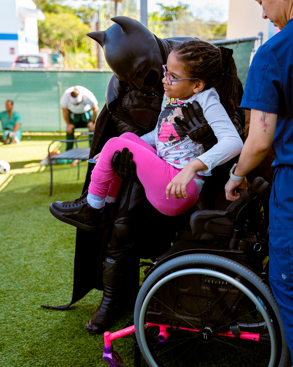 Pegasus visit Patches - PPEC | Ale Ramos Therapy Animals