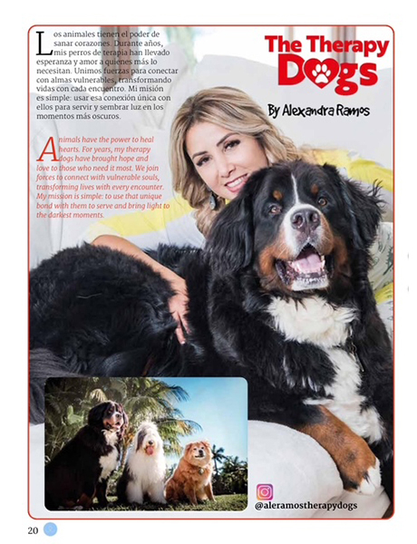 Pet Journal Magazine / February 2025 | Alexandra Ramos Therapy Animals