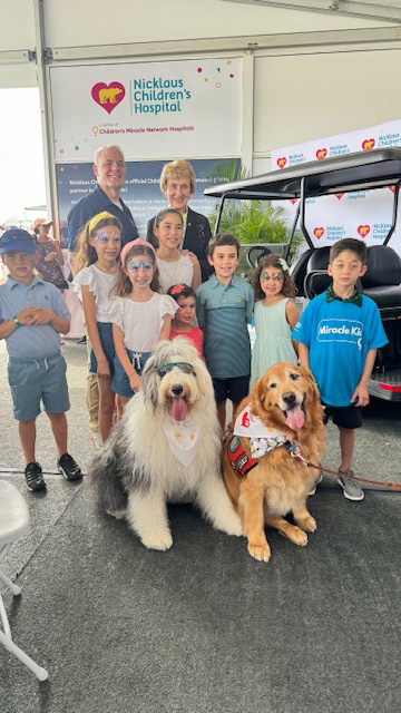 PGA National Park by Nicklaus Children’s Hospital with Thor 2024 | Ale Ramos Therapy Animals