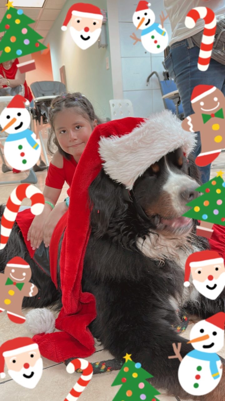 Santa Paws at Pedikidz | Ale Ramos Therapy Animals