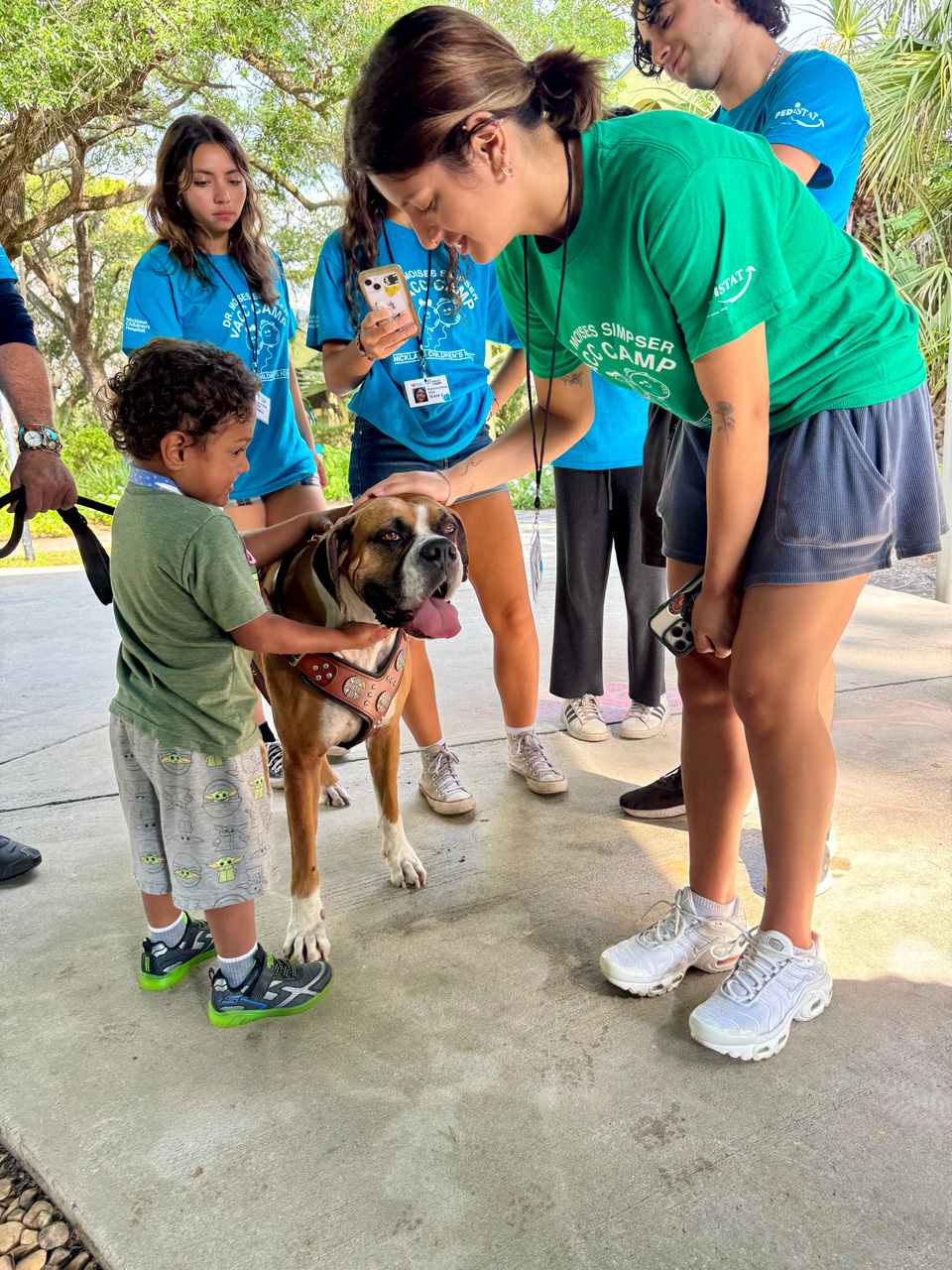 VACC Camp 2025 by Nicklaus children’s Hospital - March 24, 2025 | Ale Ramos Therapy Animals